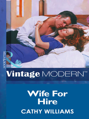 cover image of WIFE FOR HIRE